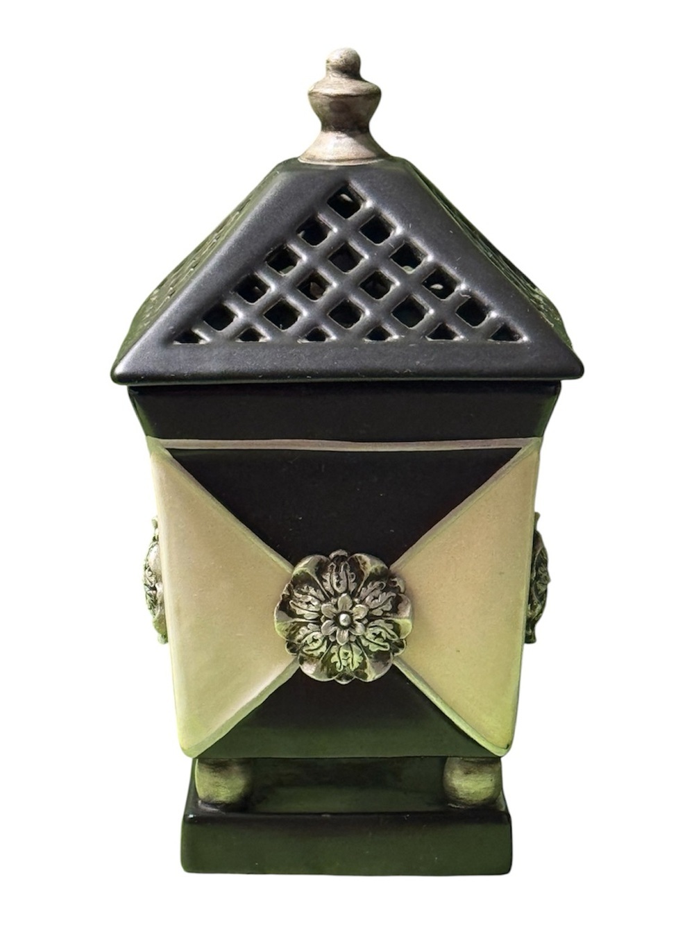 Vintage Greenleaf Diffuser-Cream/Black-8”
